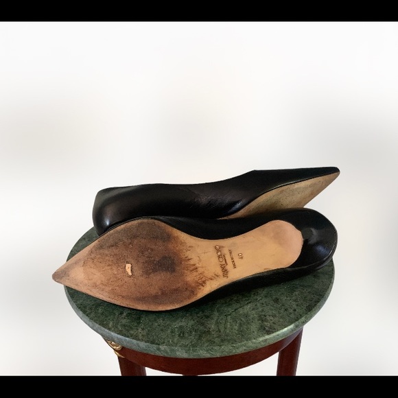 SOLD Jimmy Choo kitten heel black pumps - Picture 7 of 10